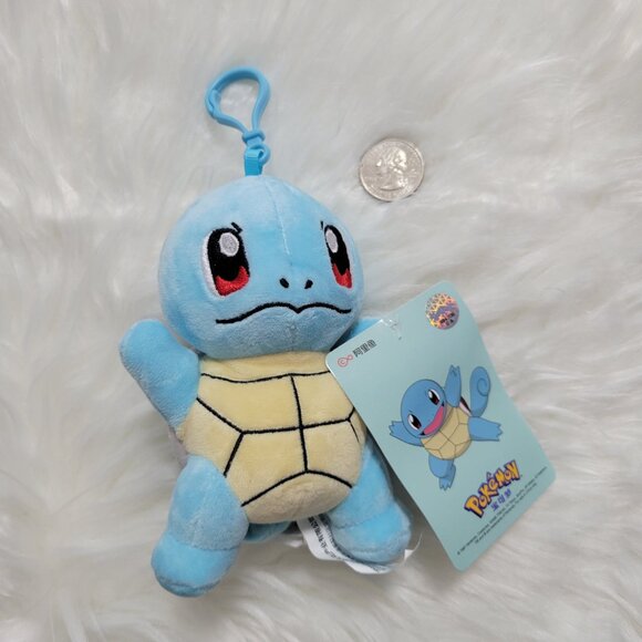 Pokémon Plush Squirtle Keychain - Picture 3 of 5